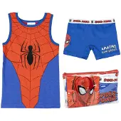 Spiderman Pyjamas Barn Spider-Man Röd Blå - 4 år