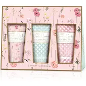 BAYLIS & HARDING Royale Garden Rose Poppy & Vanilla Luxury Hand Treats Gift Set - 3 X 50 ml