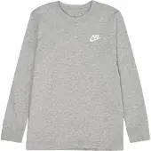 Nike T-shirt 'FUTURA' ljusgrå / vit