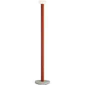 Flos Golvlampa , Bellhop, dimbara, Röd, Vardagsrum, Metall, Design
