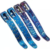 CIVIVI 4x Pocketclip Flamed Titanium T002C without screws