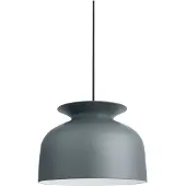 Gubi Taklampa , Ronde, dimbara, Grå, Vardagsrum, Metall, Design