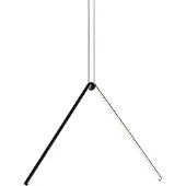 Flos Taklampa , Svart, Vardagsrum, Aluminium