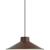 Muuto Taklampa , Röd, Matsal, Metall, Design