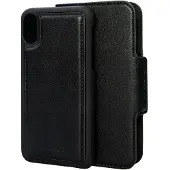Merskal Wallet Case iPhone Xs Max - Black
