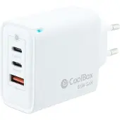 CoolBox Gan 65w Usb C Qc 3.0 Usb-c-väggladdare