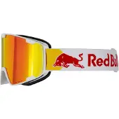 Red Bull Spect Eyewear - Skidglasögon - Park White - Brown With Red Mirror för UnisexUll - Vit