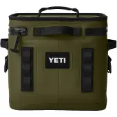 Yeti Hopper Flip 12L Cooler Bag, Olive Green, cool bag with shoulder strap