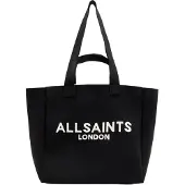 AllSaints Shoppingväska 'IZZY' svart / vit