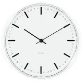 Arne Jacobsen City Hall Wall Clock-29 Cm Väggklocka
