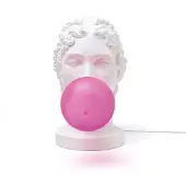Seletti Bordslampa , Vit, Vardagsrum, Plast