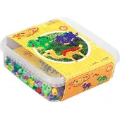 Hama 8742, Pysselset för barn, 3 År, PVC, Multifärg, 607 styck
