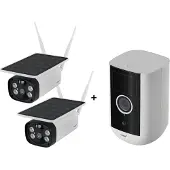 Netatmo Omajin - Nätverksövervakningskamera - kula - utomhusbruk - waterproof / dust resistant / weather resistant - färg (Dag&Natt) - 1920 x 1080 - 1080p - fast lins - ljud - trådlös - Wi-Fi