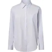 Gant Relaxed Fit Poplin Skjorta Med Långa ärmar