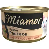Miamor Pâté Fjäderfähjärtan 85g