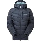 Rab - Dunjackor skid dam - Glaceon Pro Jacket W Beluga för Unisex - Storlek XS - Marinblå