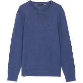 Tommy Hilfiger Flag Embroidery Crew Neck Jumper