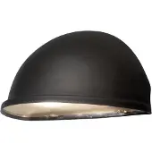 Konstsmide Vägglampa utomhus TORINO, dimbar, Svart, Aluminium / grå / zink, Modern, Utomhusvägglampa