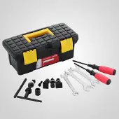 Vevor Verktygssats med 550W fräsmaskin med variabel hastighet, precisionsfräsmaskin med vertikal revolver