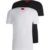HUGO T-shirt '' svart / vit