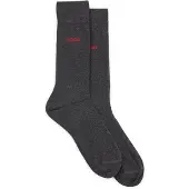 HUGO Two-pack of regular-length logo socks