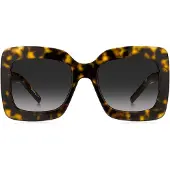 BOSS Havana-acetate sunglasses with signature hardware