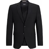 BOSS Slim-fit jacket in stretch wool