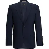 BOSS Regular-fit jacket in stretch wool