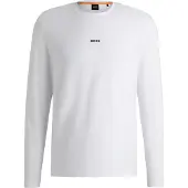 BOSS T-shirt 'Chark' svart / vit