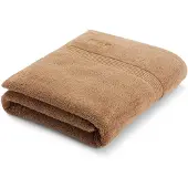 BOSS Cotton bath sheet with embroidered logo