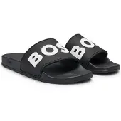 BOSS för män. 50498241 Kirk tofflor svart (35), Karta, Ingen, Strandkläder