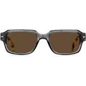 BOSS Transparent-acetate sunglasses with Havana detailing