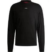 HUGO Daposo 10248326 Red T-shirt Med Lång ärm