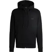 BOSS för män. 50506161 Saggy sweatshirt svart (M), Casual, Bomull, Lång ärm