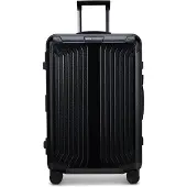 Samsonite Lite-Box Alu / Boss - Resväska med 4 hjul | svart | 47x69x27 cm