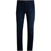 BOSS Delaware Jeans Blå Mörkblå Storlek W 36
