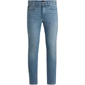 HUGO BOSS Delaware Jeans Bright Blue Blå Ljusblå Storlek W 34