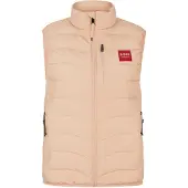 BOSS Equestrian padded gilet with silicone logo patch