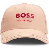 BOSS Equestrian cap with logo