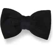 HUGO Bow tie in cotton velvet jacquard