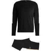 BOSS för män. 50535718 Träningsoverall Balance Lång svart (XXL), Casual, Bomull, Lång ärm