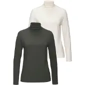 LASCANA T-shirt kräm / khaki
