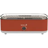 Barbecook BC-ELE-1001 elektrisk grill E-Carlo bordsmodell 2500 W röd