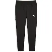 Puma Träningsbyxor teamGOAL Slim - Svart/Vit, storlek X-Small