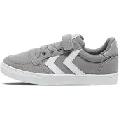 Hummel Skor - HMLSlimmer Stadil Low Jr - Frost Grey - - 34 - Skor