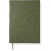 Adlibris Anteckningsbok A4 Linjerad Khaki Green Paperstyle