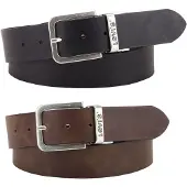 Levi's för män. 77134-2086 Reversible Core-läderbälte, brunt (110 cm), Casual, Hud