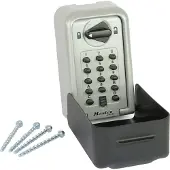 Master Lock Säker 5426EURD Safety Deposit Box - Grå och Svart