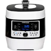 Rommelsbacher MD 1000, 4 l, 4 l, Svart, Vit, LCD, Digital, Plast