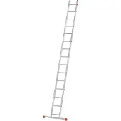 Hailo ProfiStep uno 7115-007 Aluminium Stege Arbetshöjd (max.): 5.15 m Silver 7.9 kg